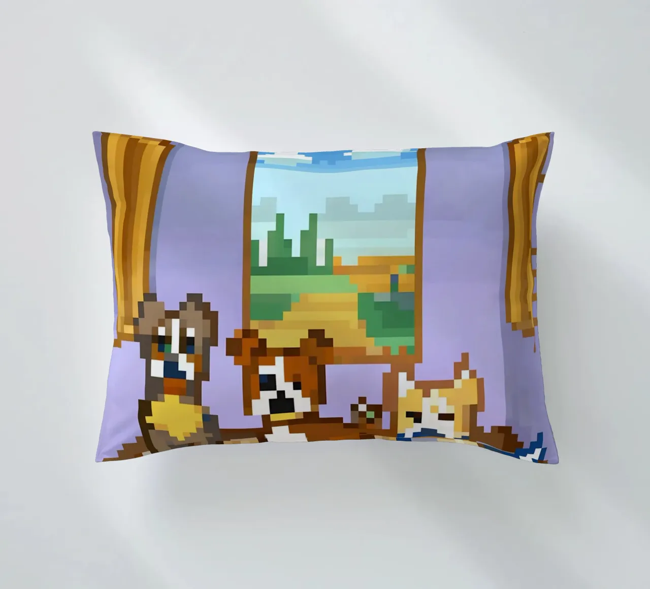 Tre cani carini cuscino da DOG AND CAT