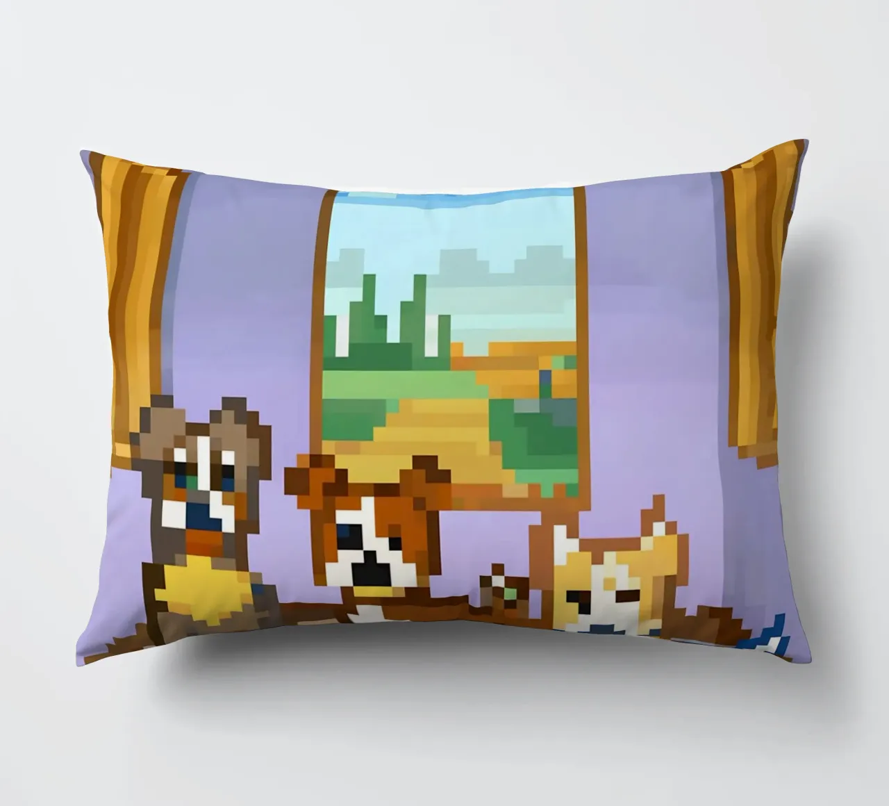 Tre cani carini cuscino da DOG AND CAT