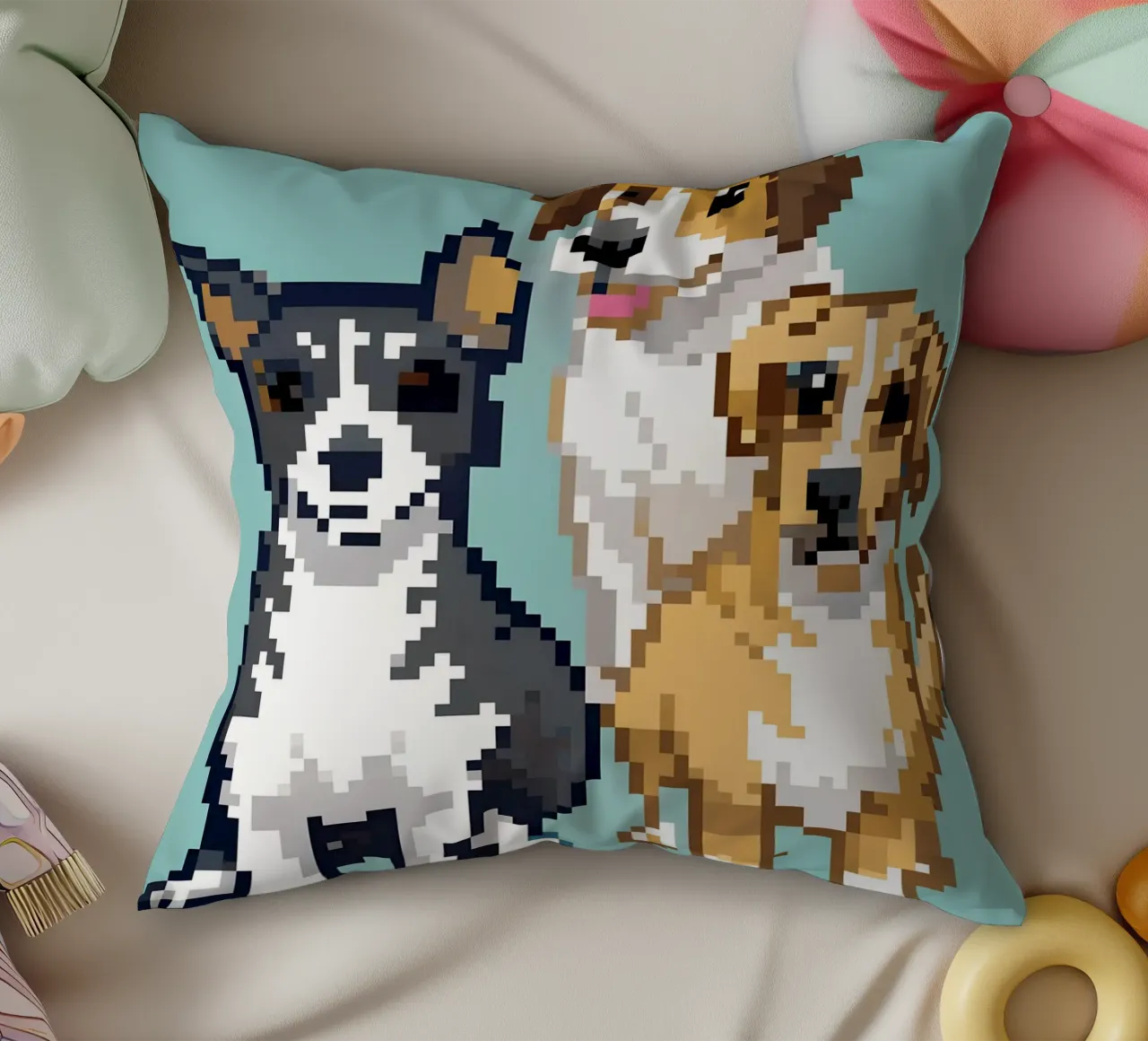 Tre cani cuscino da DOG AND CAT