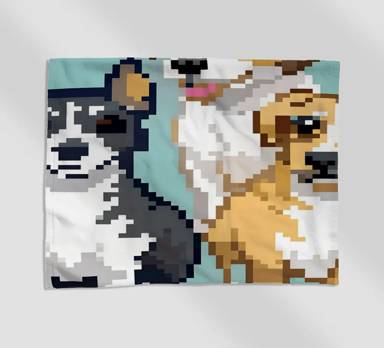Tre cani telo mare da DOG AND CAT