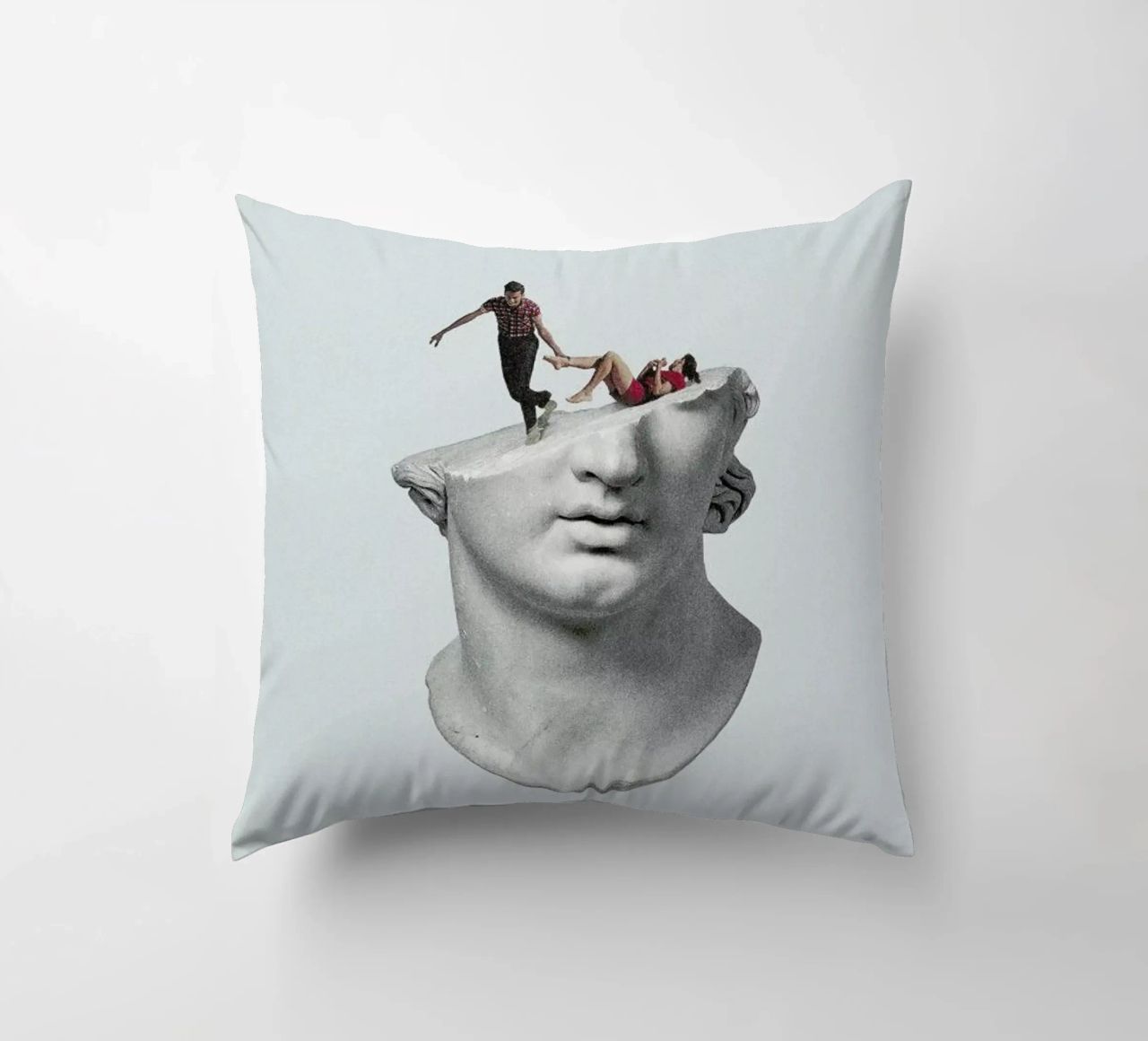 Get Out of My Head cuscino da Maarten Léon
