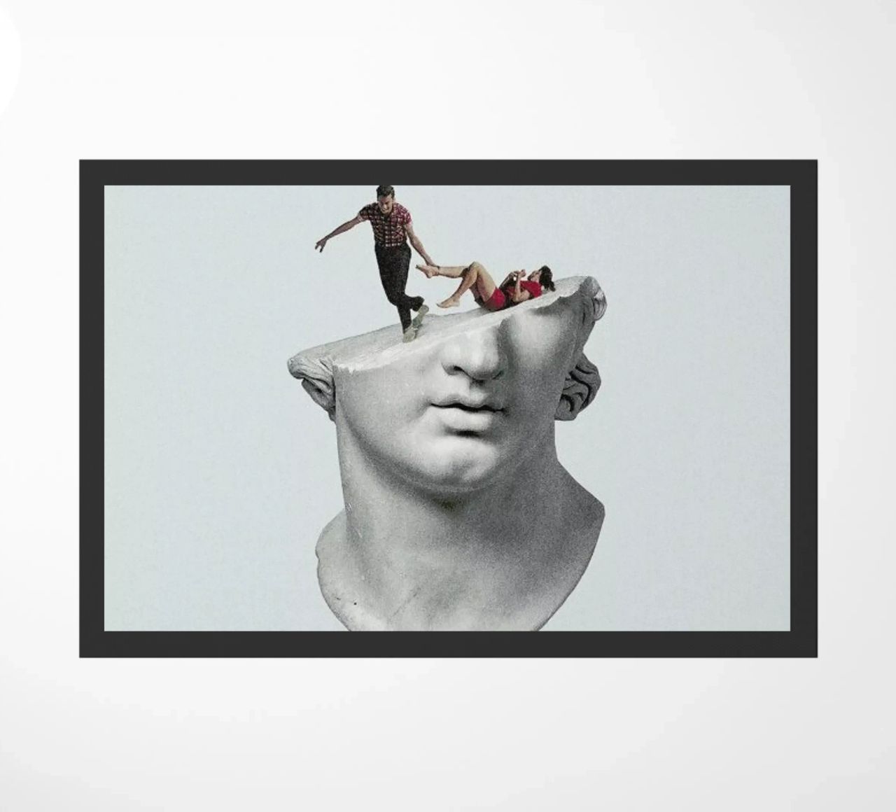 Get Out of My Head felpudo de Maarten Léon