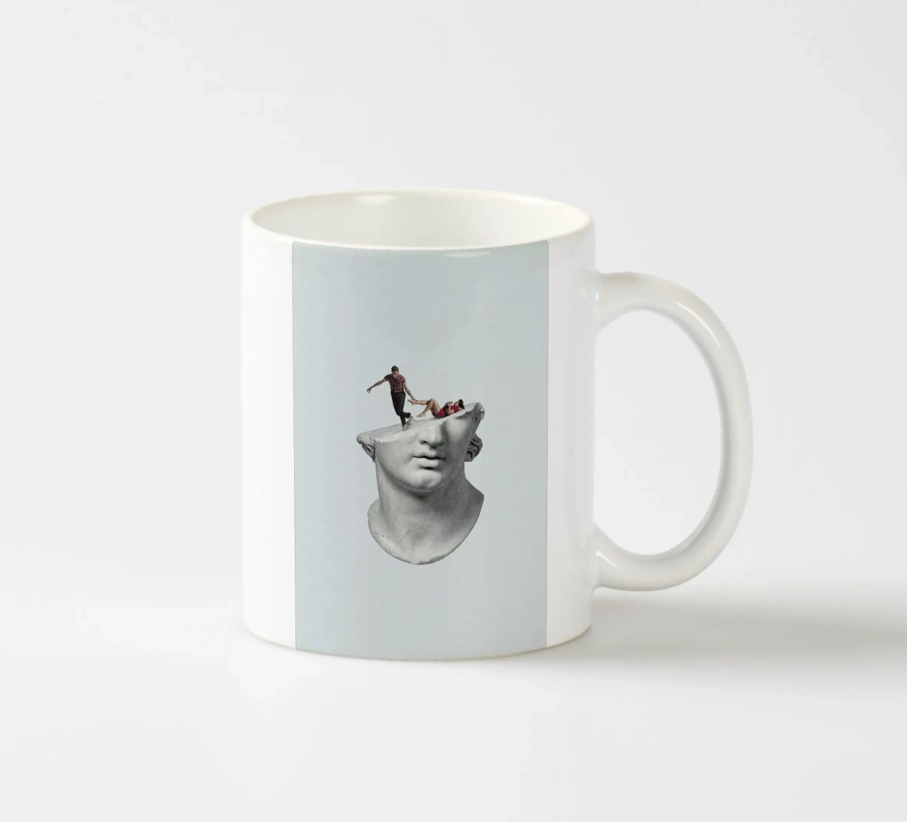 Get Out of My Head taza de cerámica de Maarten Léon