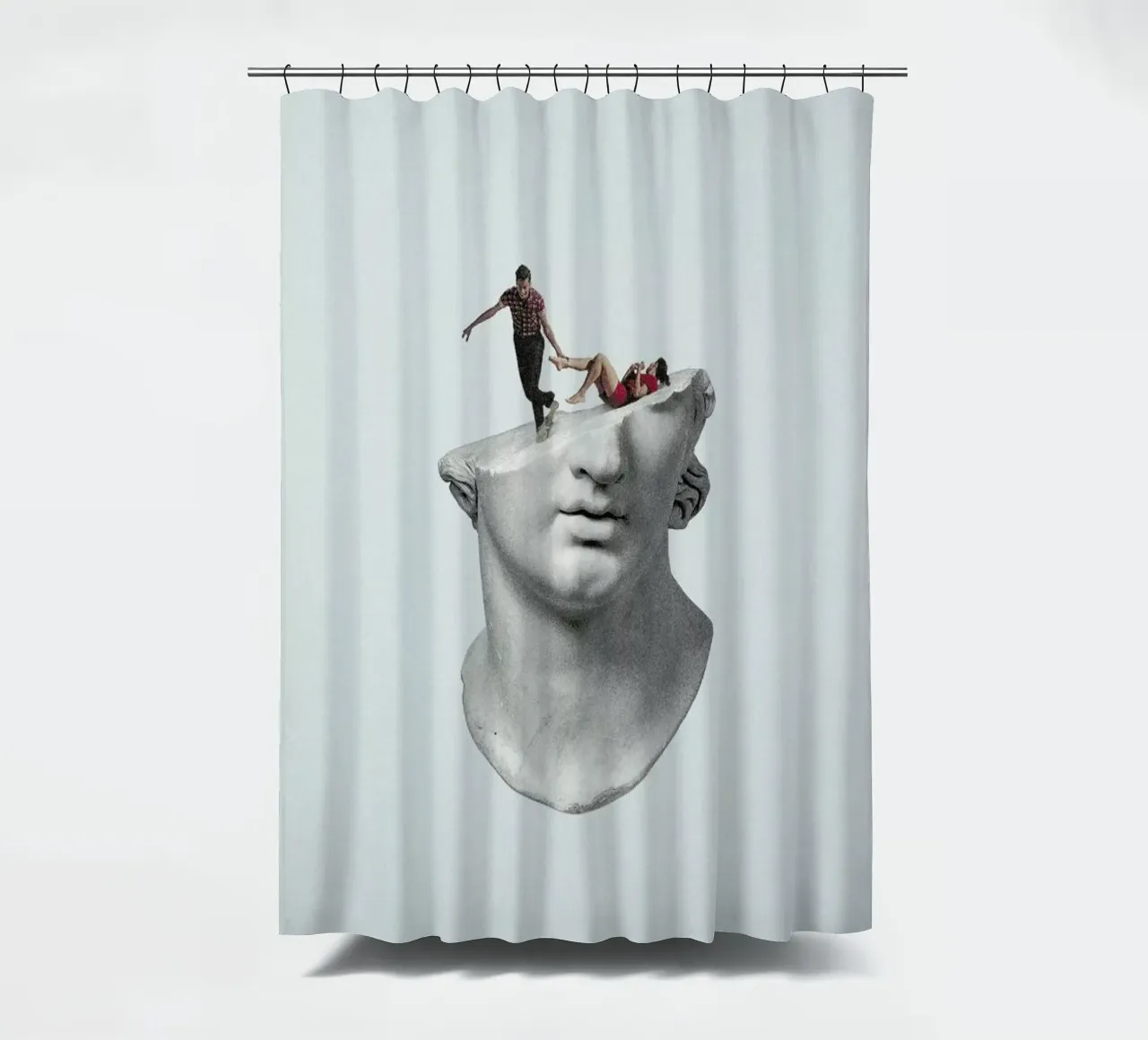 Get Out of My Head tenda da doccia da Maarten Léon