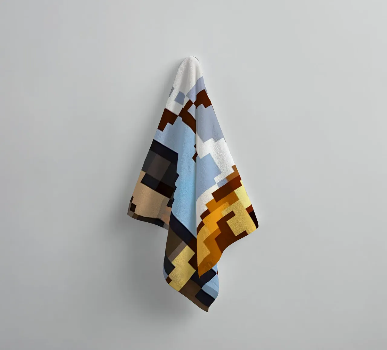 Three Dogs towel by DOG AND CAT