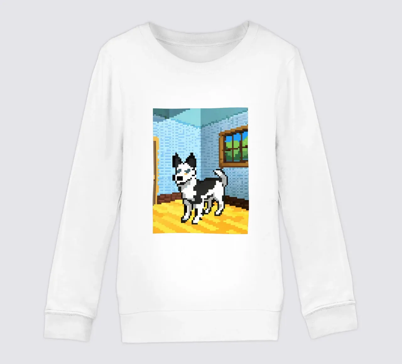 Cane bianco da interno felpa bambino da DOG AND CAT