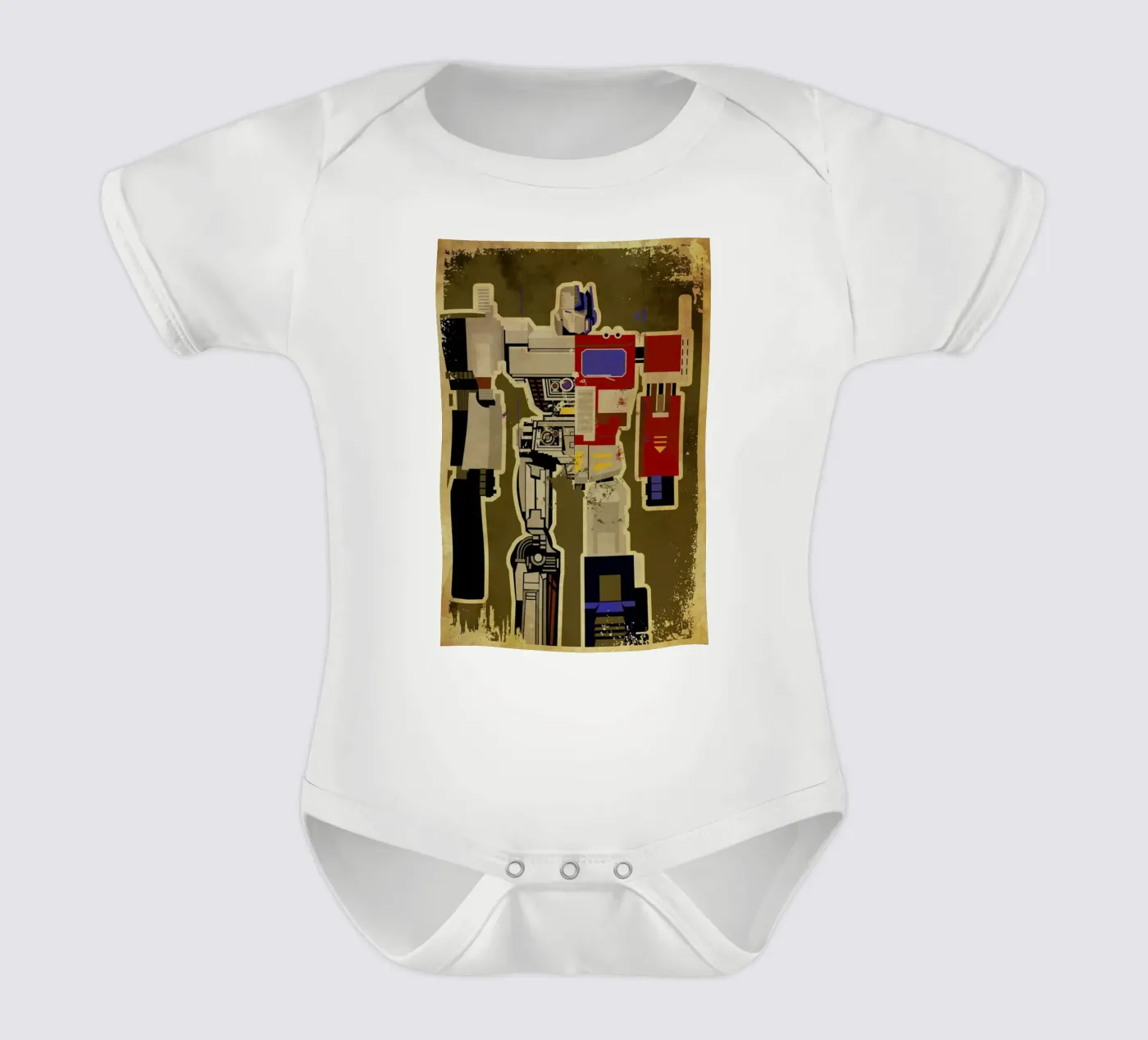 Optimus Mega Kurzarm Babybody von Danny Haas