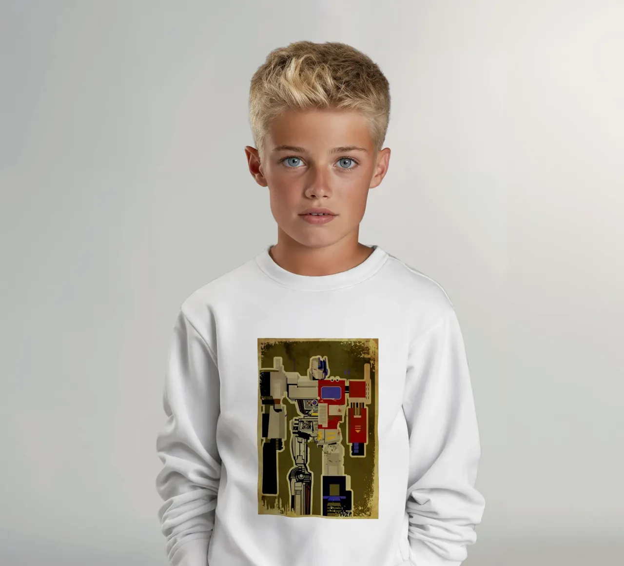 Optimus Mega felpa bambino da Danny Haas