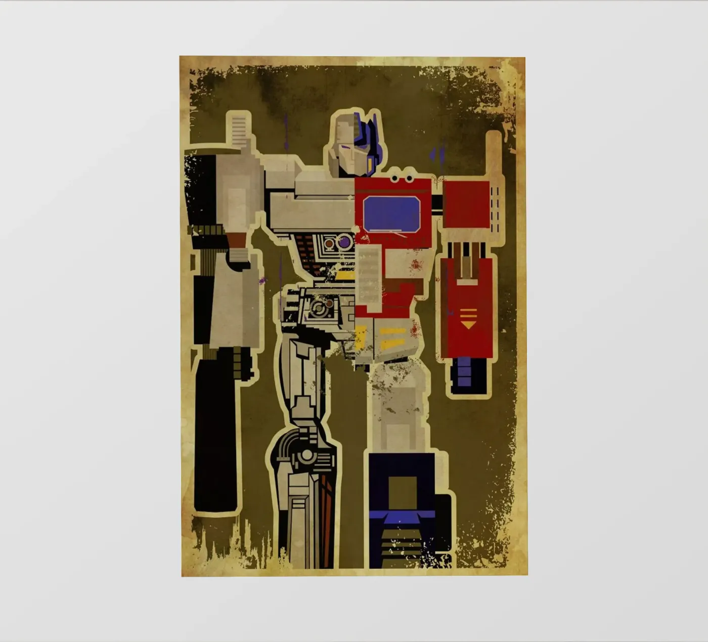 Optimus Mega pellicola backlit da Danny Haas