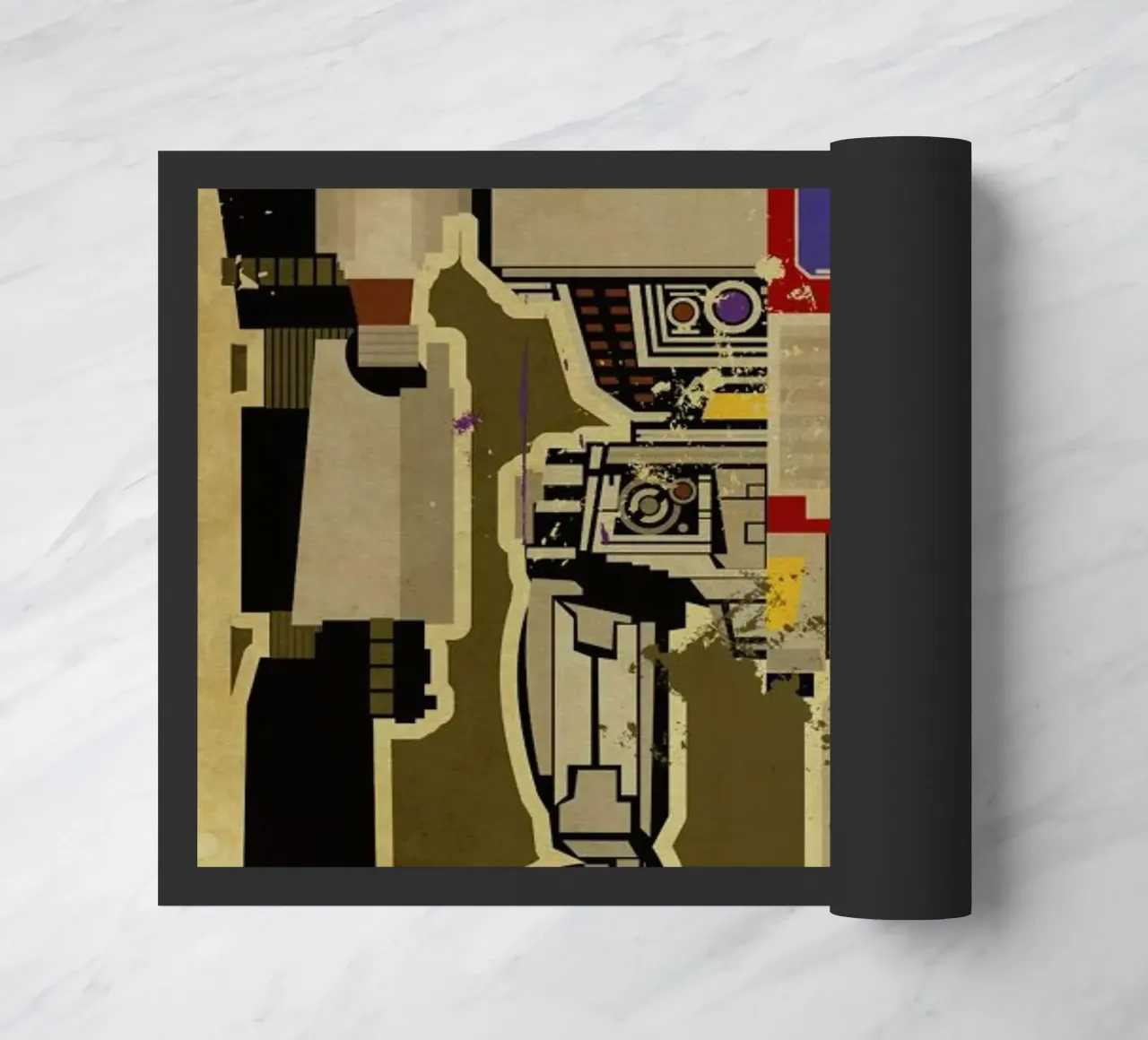 Optimus Mega doormat by Danny Haas