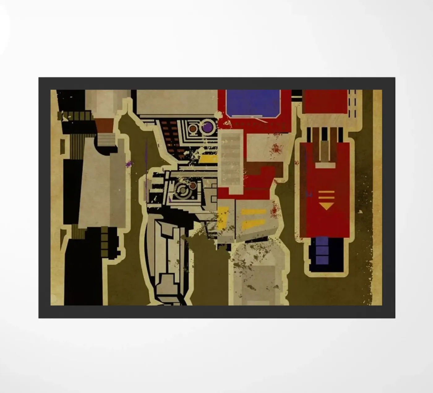 Optimus Mega Fußmatte von Danny Haas