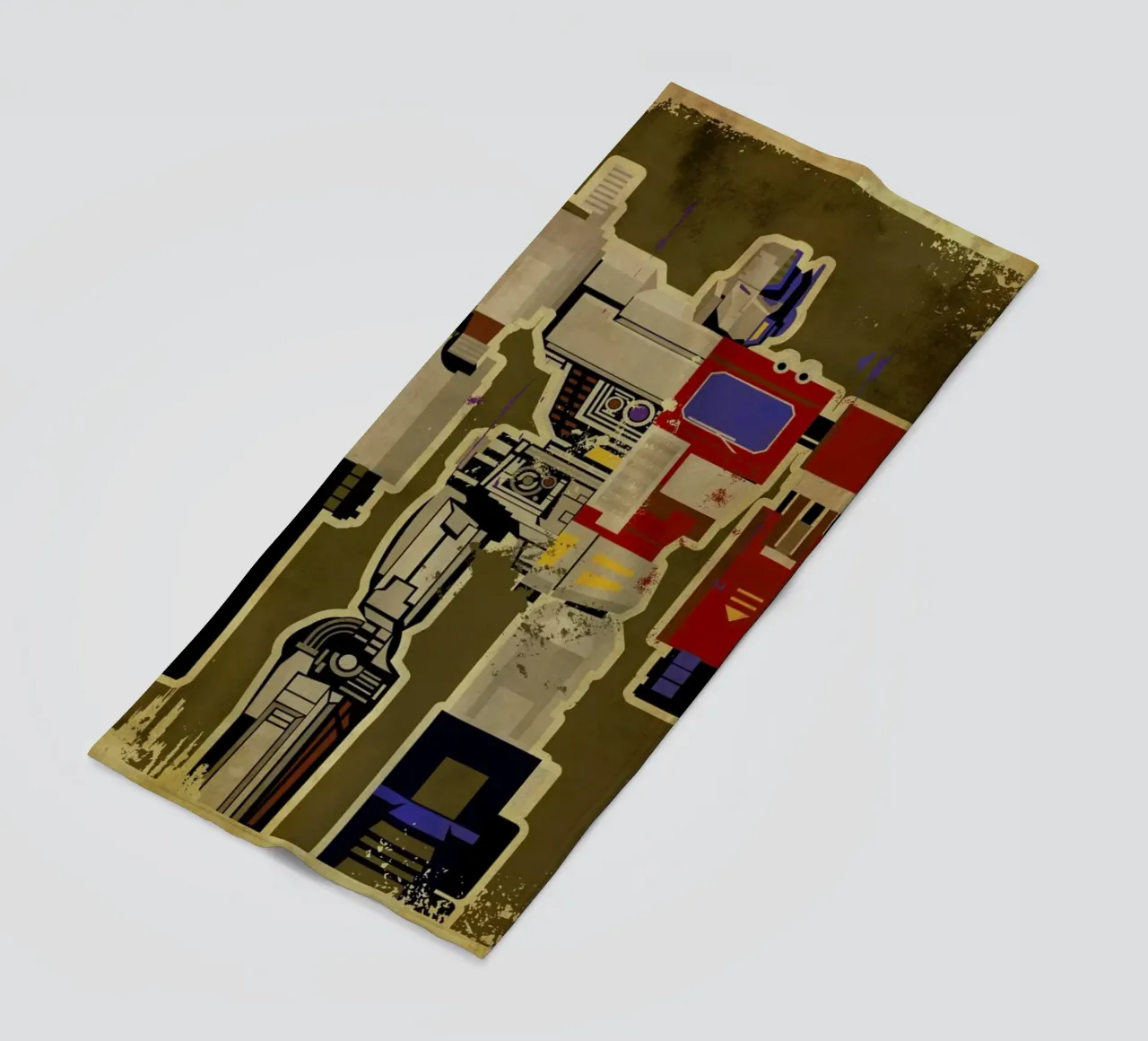 Optimus Mega beach towel by Danny Haas