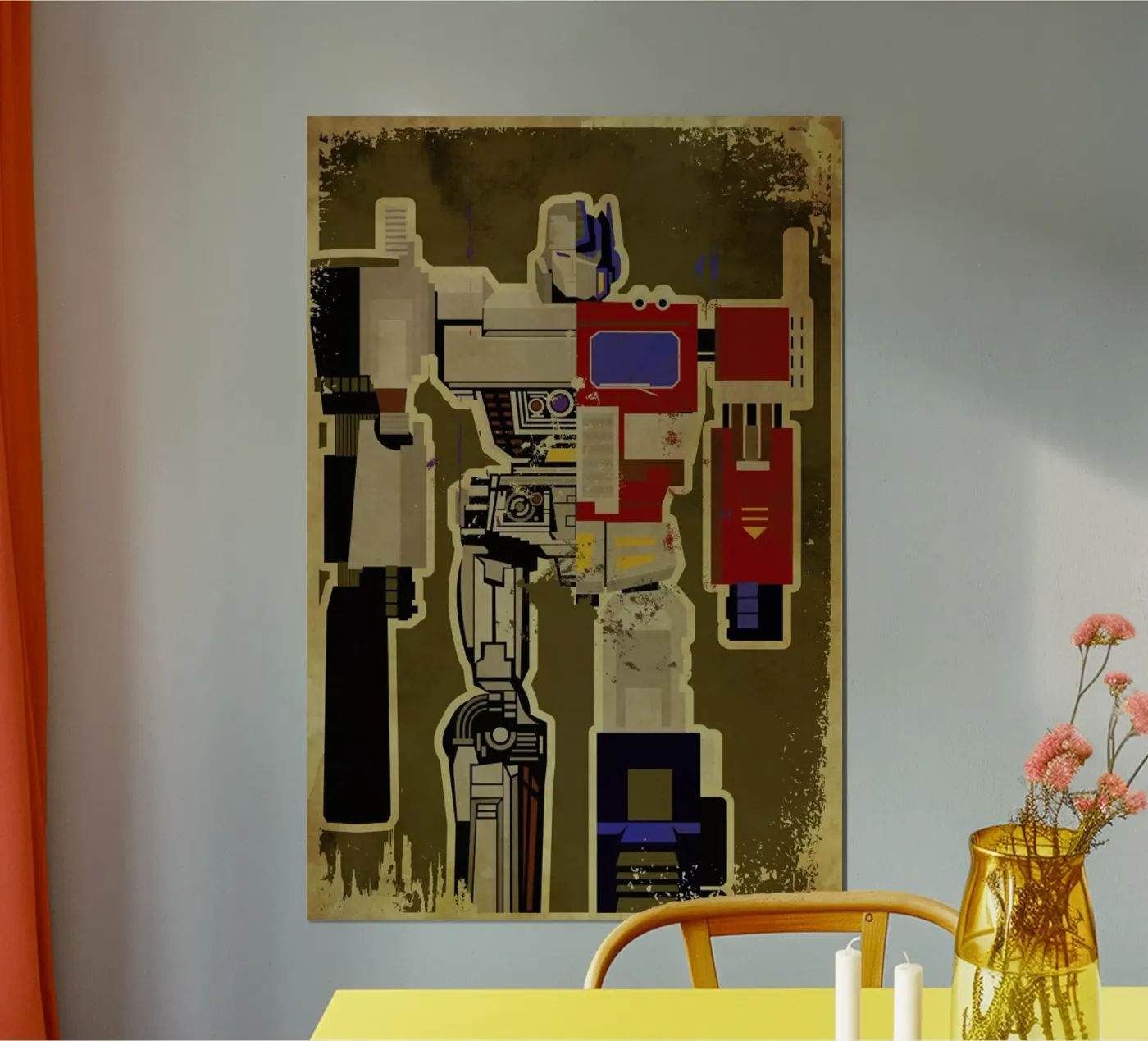 Optimus Mega poster by Danny Haas