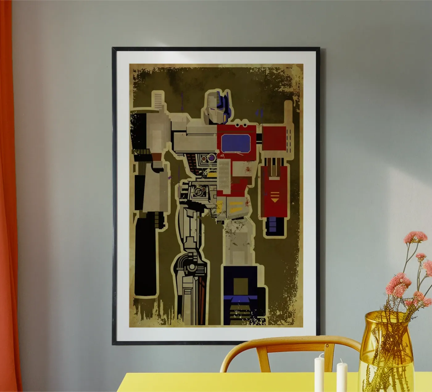 Optimus Mega poster by Danny Haas