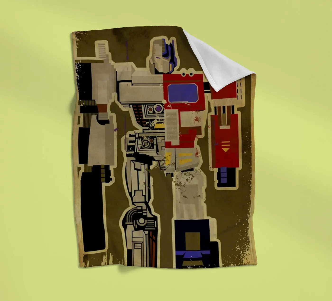 Optimus Mega fleecedeken van Danny Haas