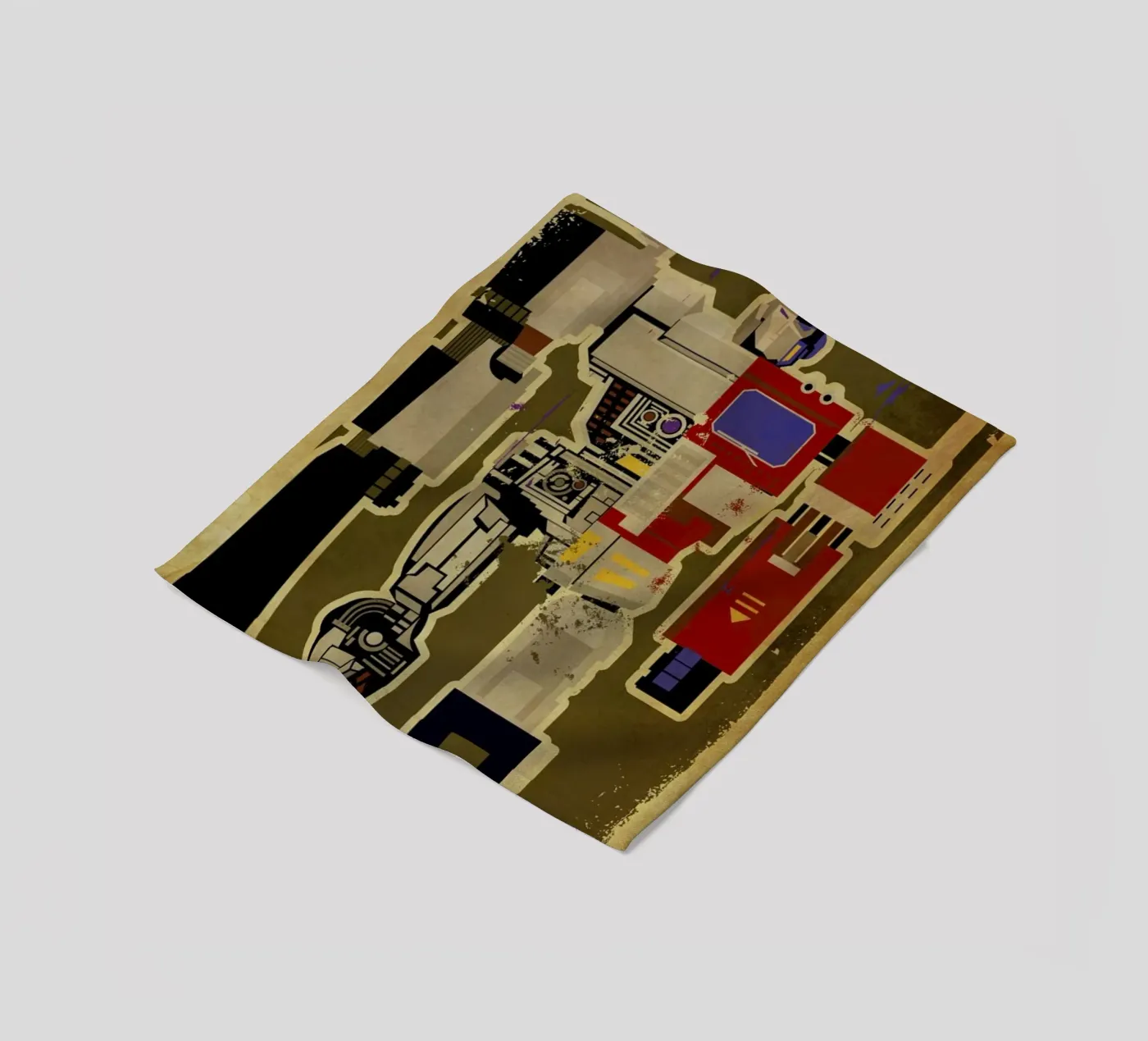 Optimus Mega fleecedeken van Danny Haas