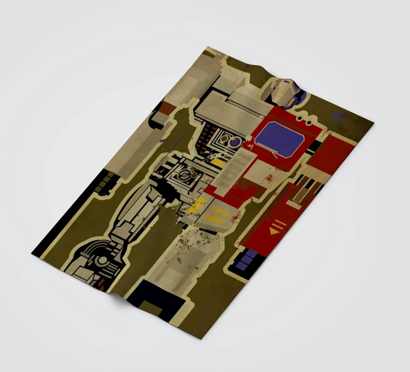 Optimus Mega fleecedeken van Danny Haas