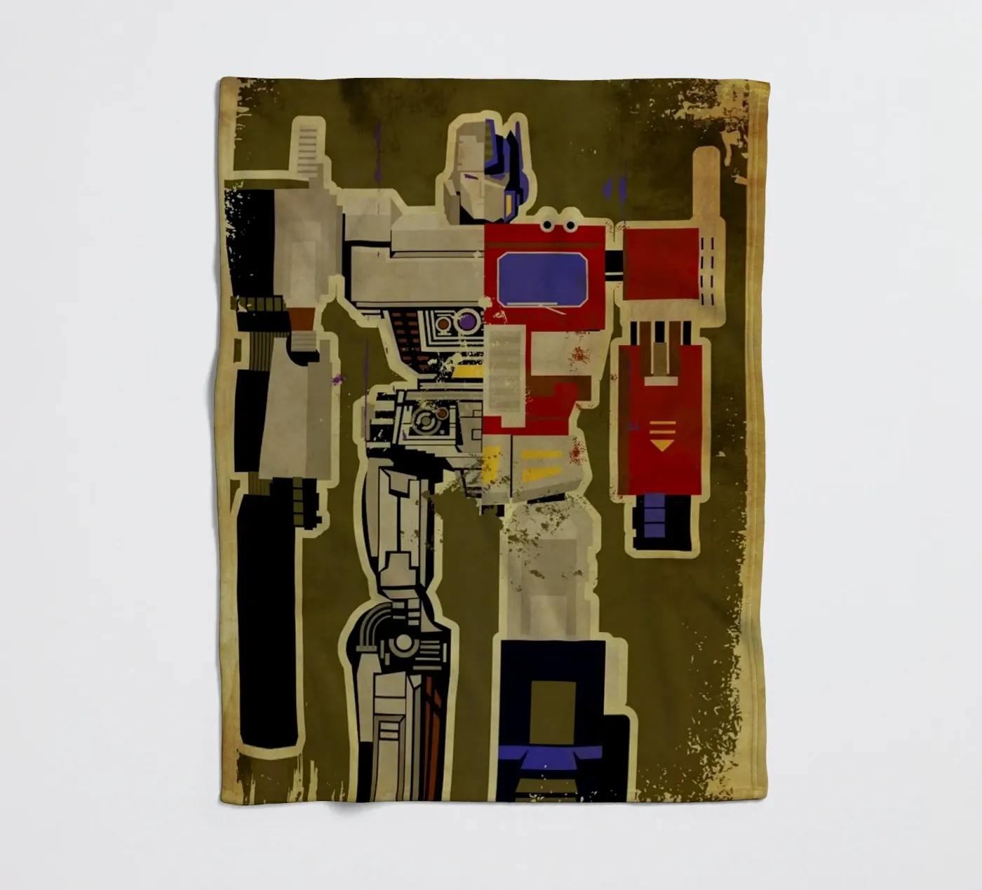 Optimus Mega fleecedeken van Danny Haas