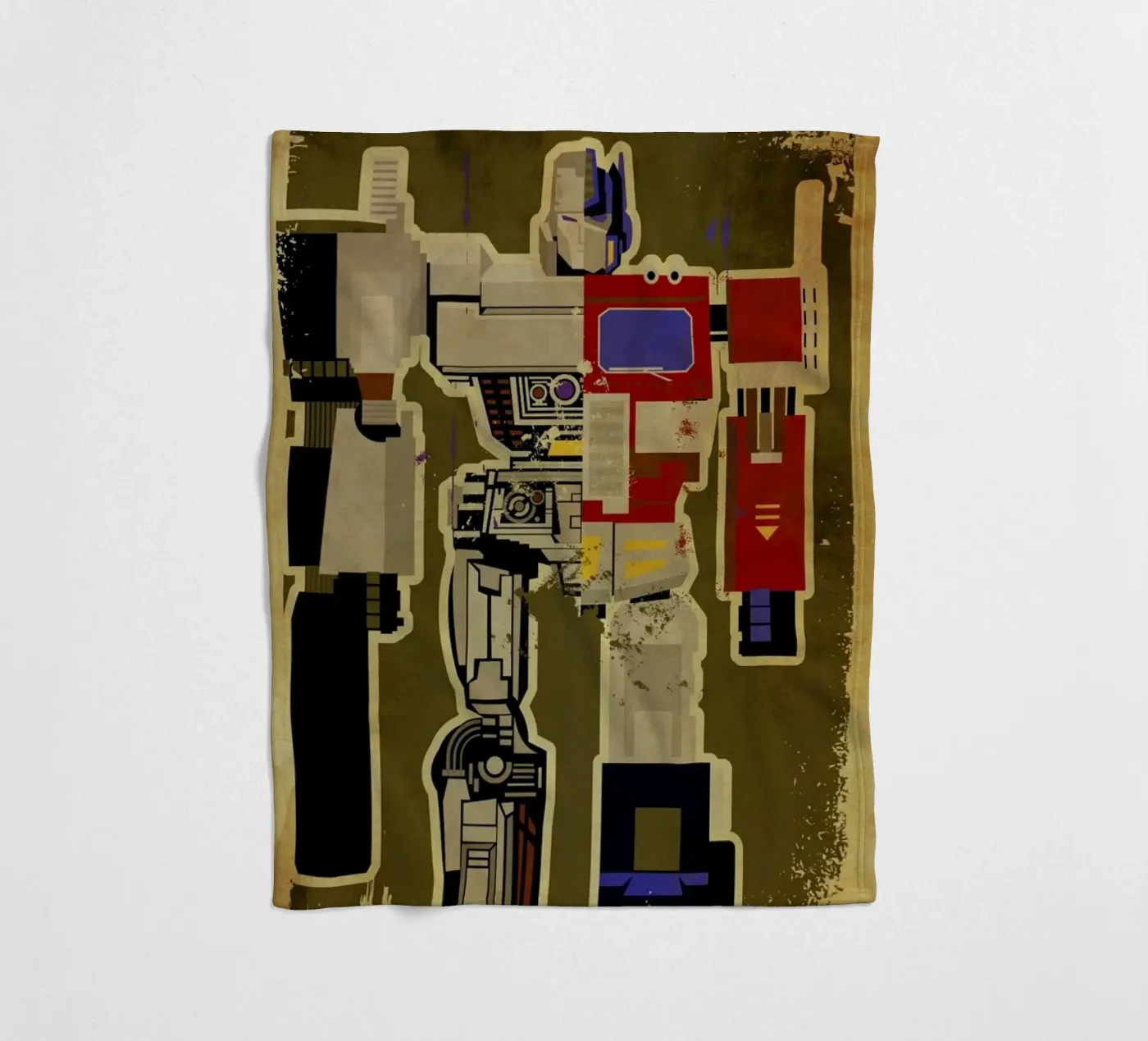 Optimus Mega fleecedeken van Danny Haas