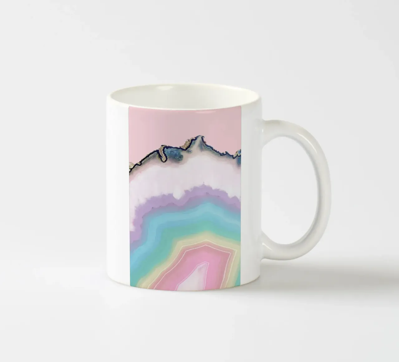Agata arcobaleno tazza in ceramica da cafelab