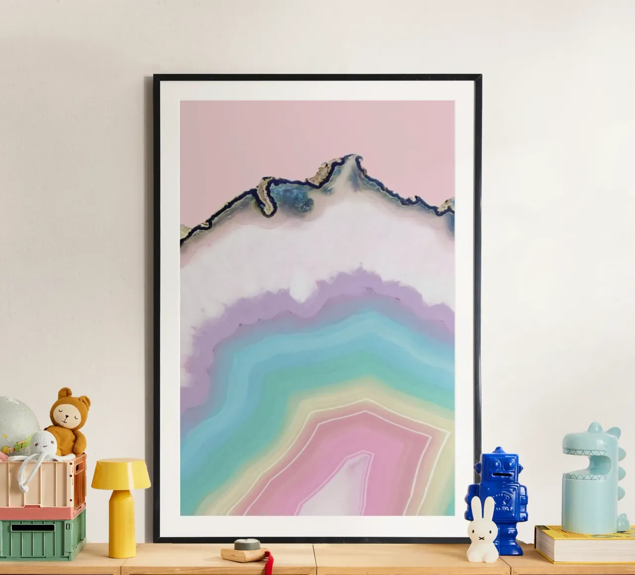 Agata arcobaleno poster da cafelab