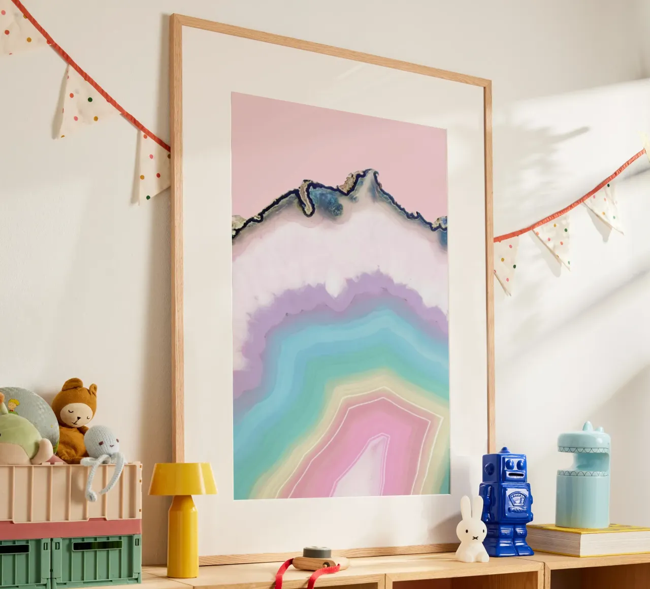 Agata arcobaleno poster da cafelab