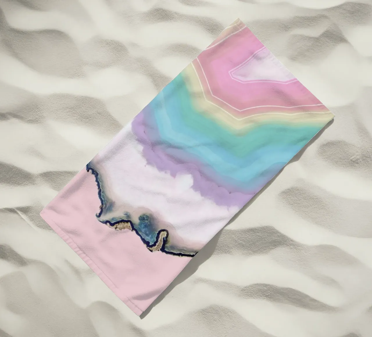 Agata arcobaleno telo mare da cafelab