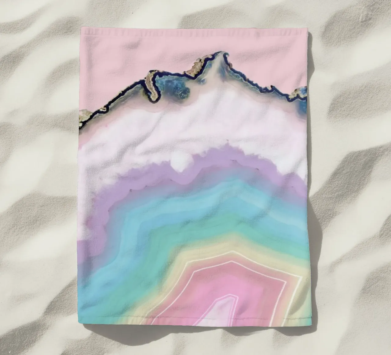 Agata arcobaleno telo mare da cafelab