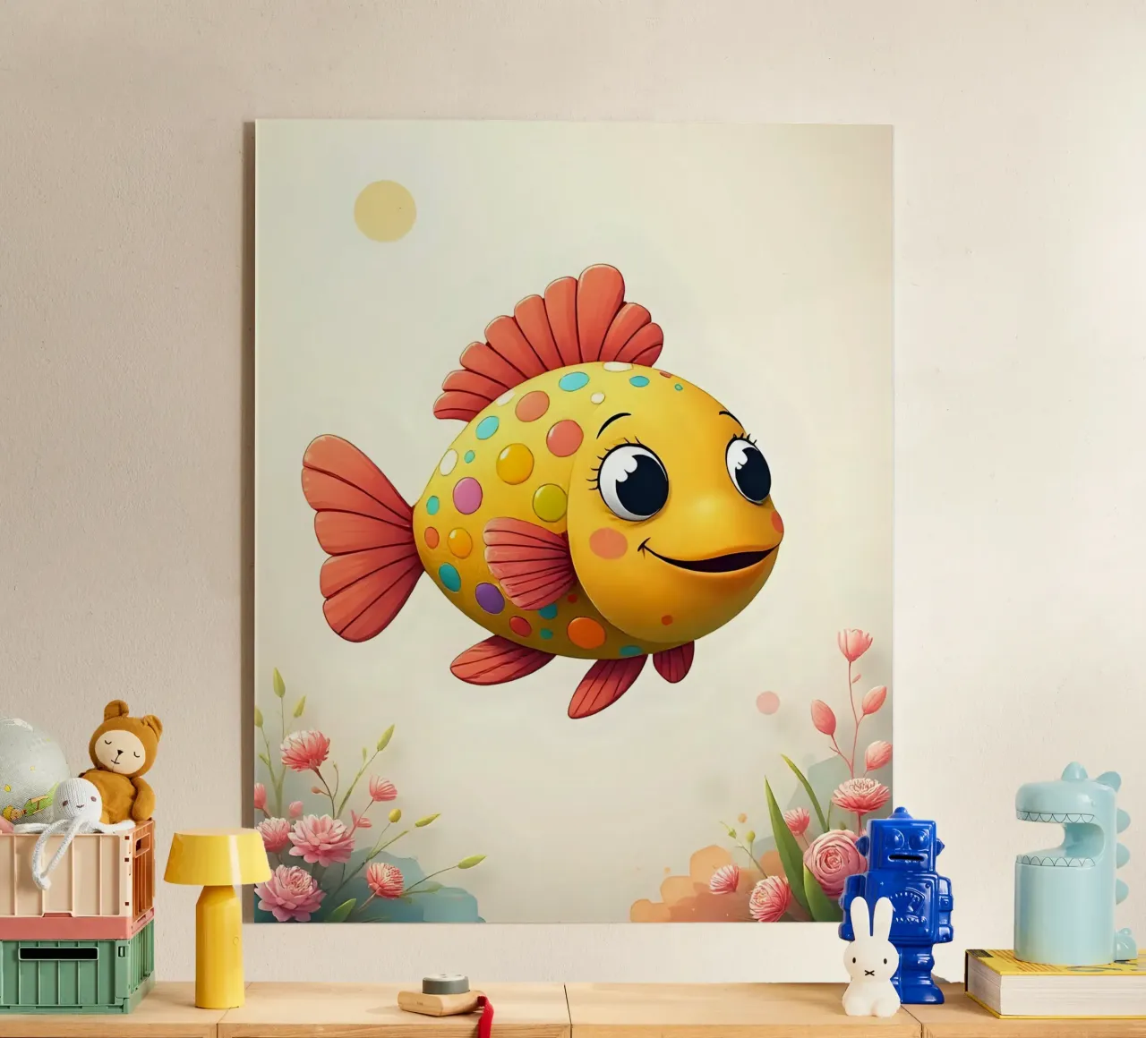 Pesce_1 plexiglass da Tierisch bunt by LK