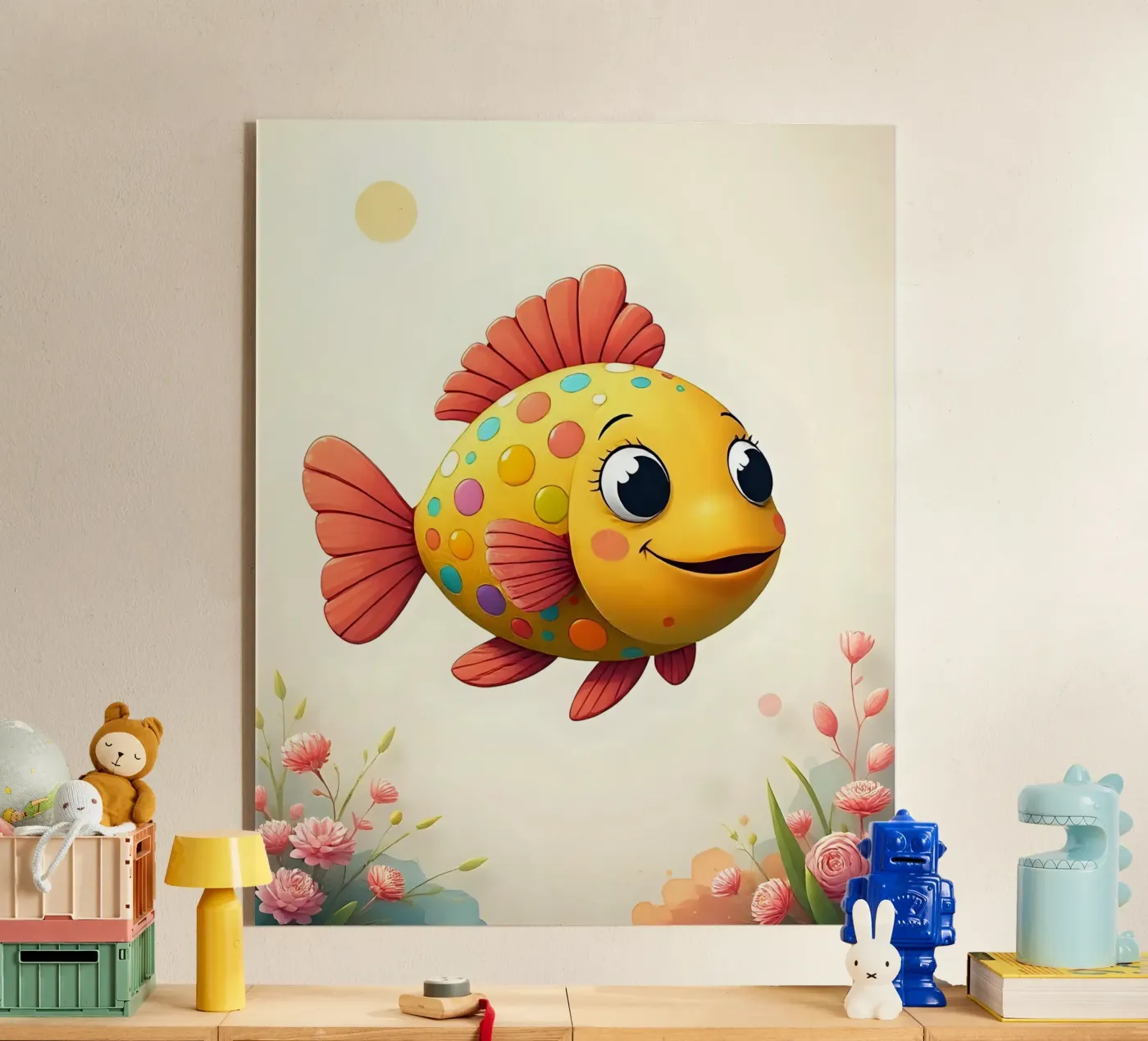 Pesce_1 plexiglass da Tierisch bunt by LK