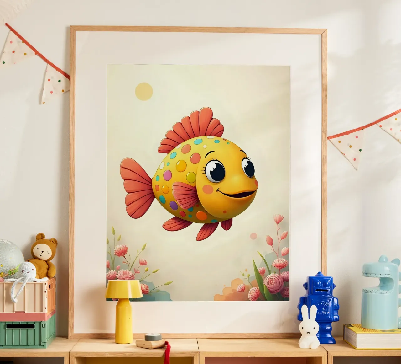 Pesce_1 poster da Tierisch bunt by LK