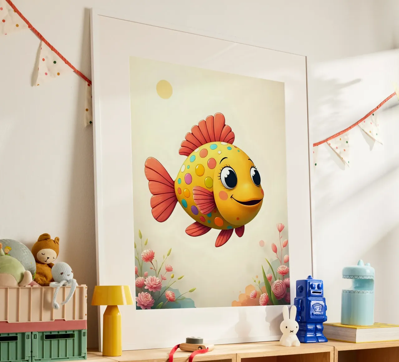 Pesce_1 carta hahnemühle da Tierisch bunt by LK