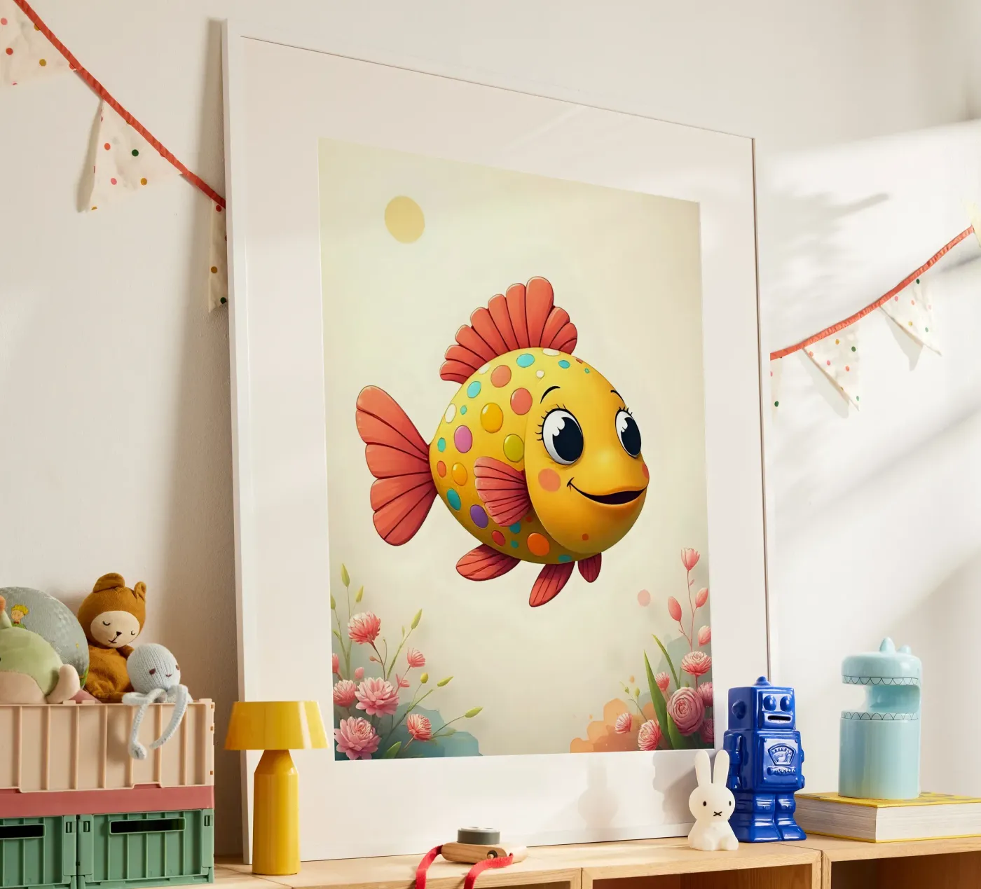 Fish_1 poster by Tierisch bunt by LK