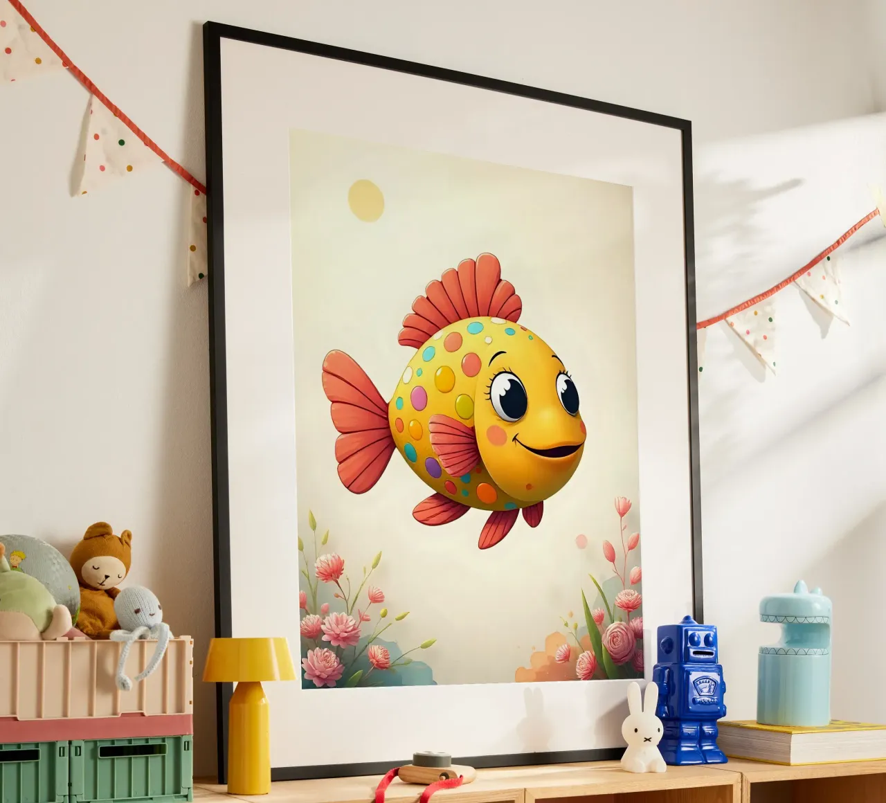 Pesce_1 poster da Tierisch bunt by LK