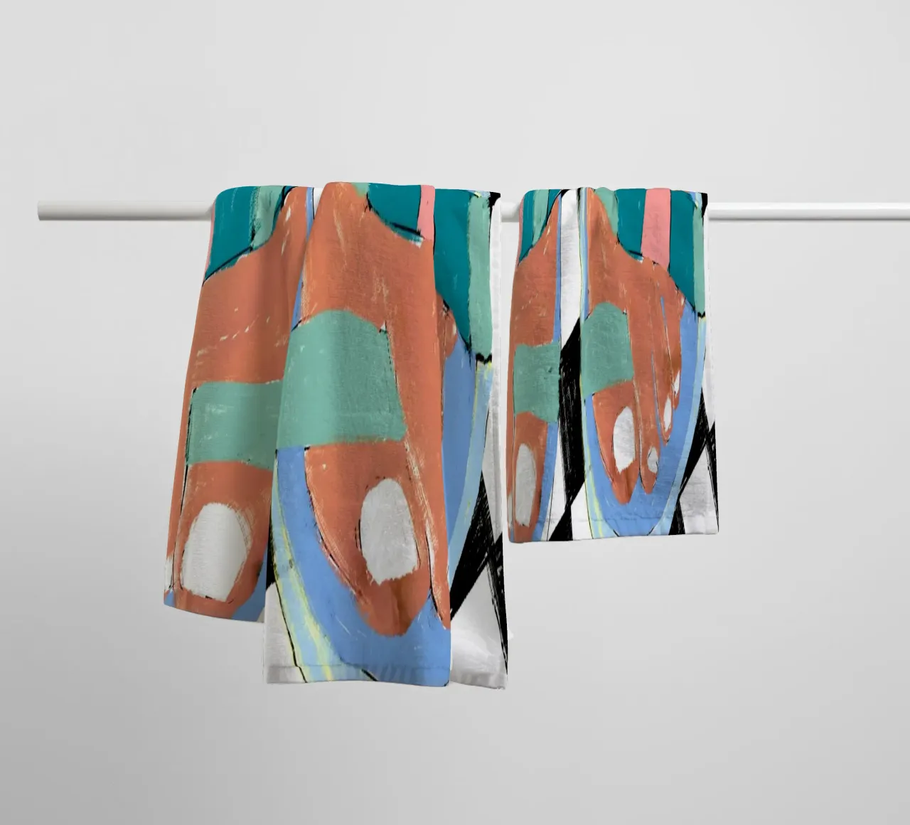 Stroll On The Wild Side | Snake Walk towel by 83oranges