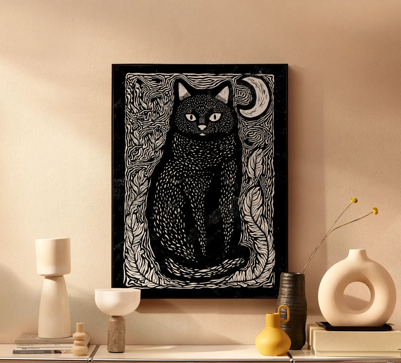 The Silent Watcher acrylic glass by Indigo Rain