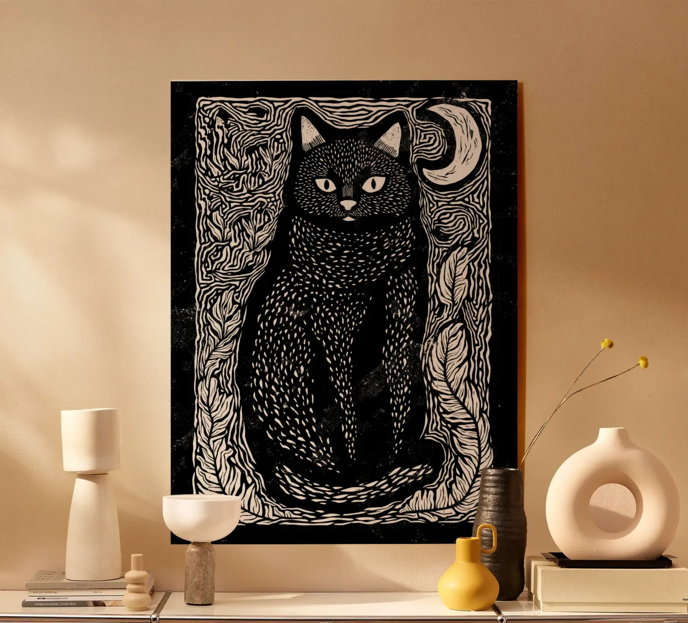 The Silent Watcher acrylic glass by Indigo Rain