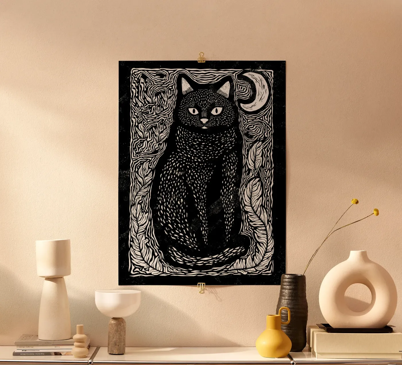 The Silent Watcher poster van Indigo Rain