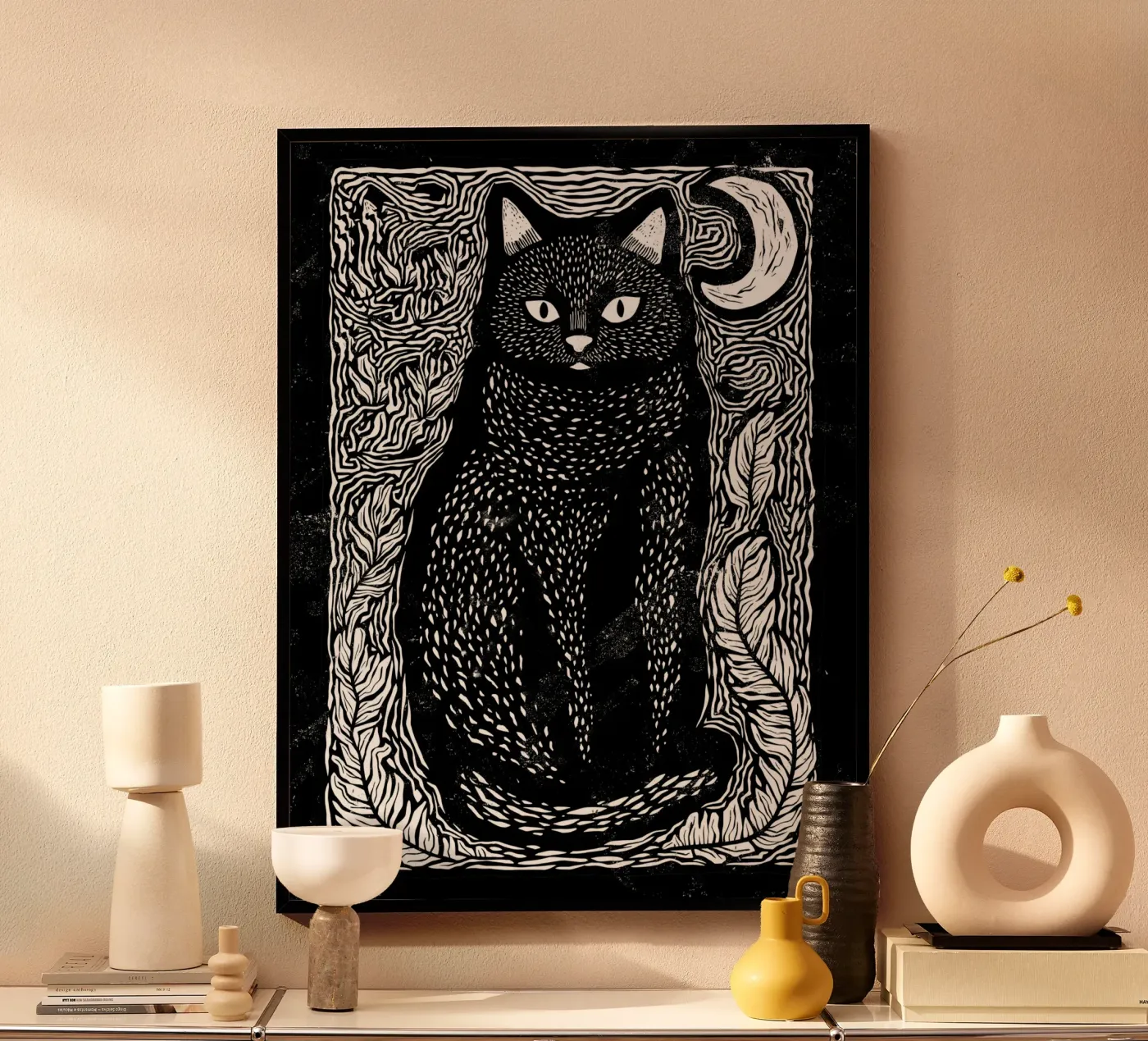 The Silent Watcher poster van Indigo Rain