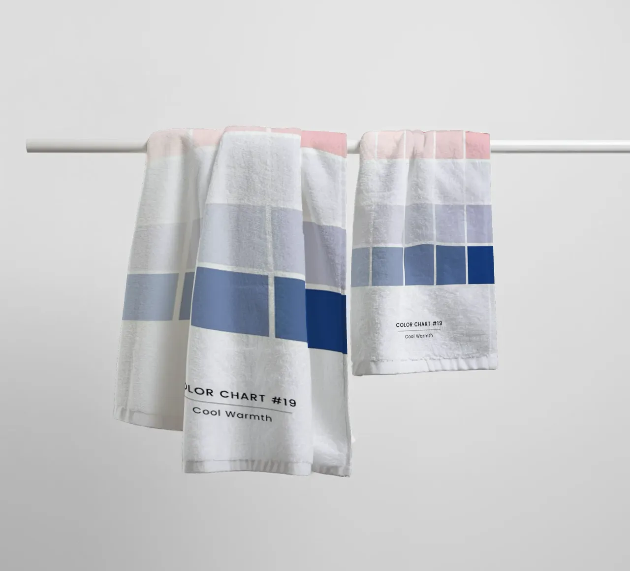 Warm Cool #19 towel by daylight design studio