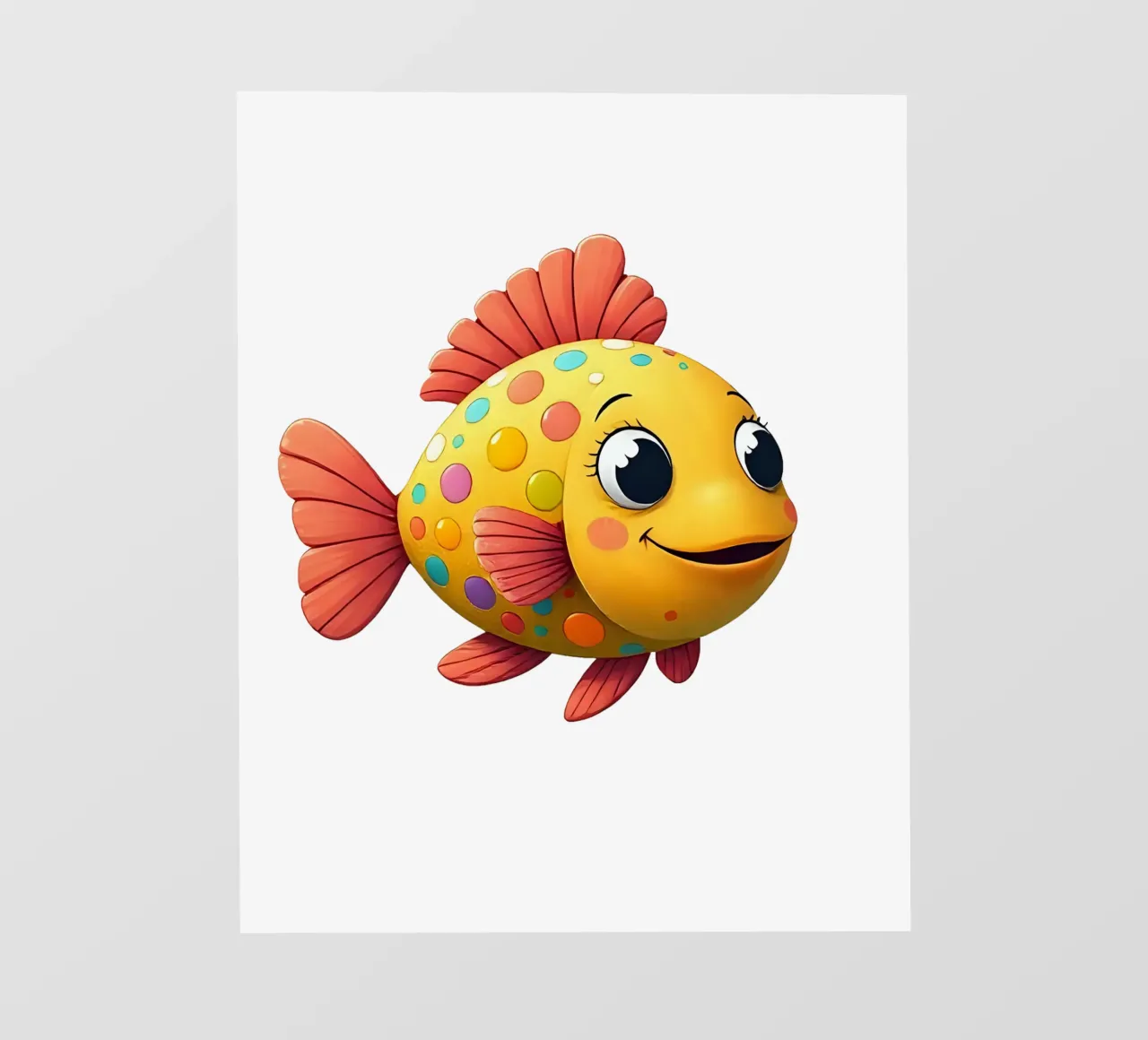 Pesce_1a telo in pvc da Tierisch bunt by LK