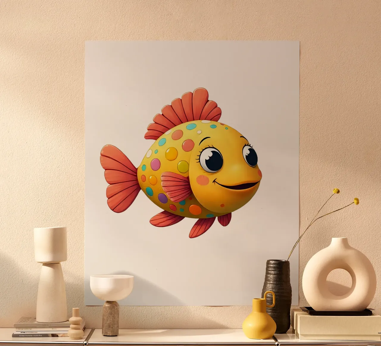 Pesce_1a poster da Tierisch bunt by LK