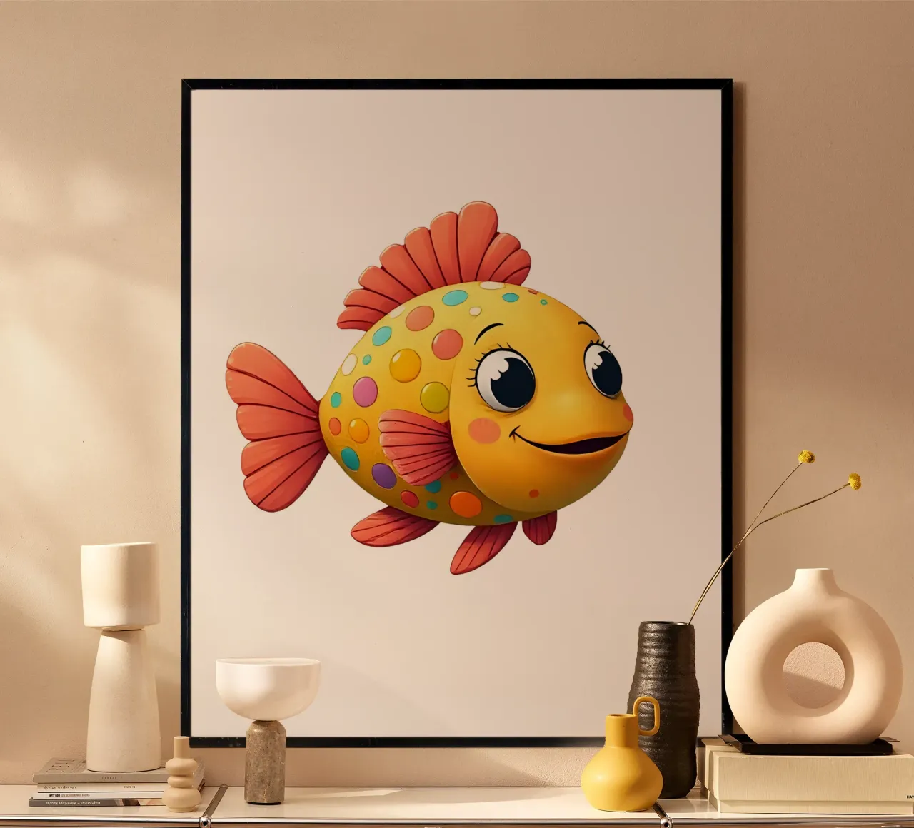 Pesce_1a poster da Tierisch bunt by LK