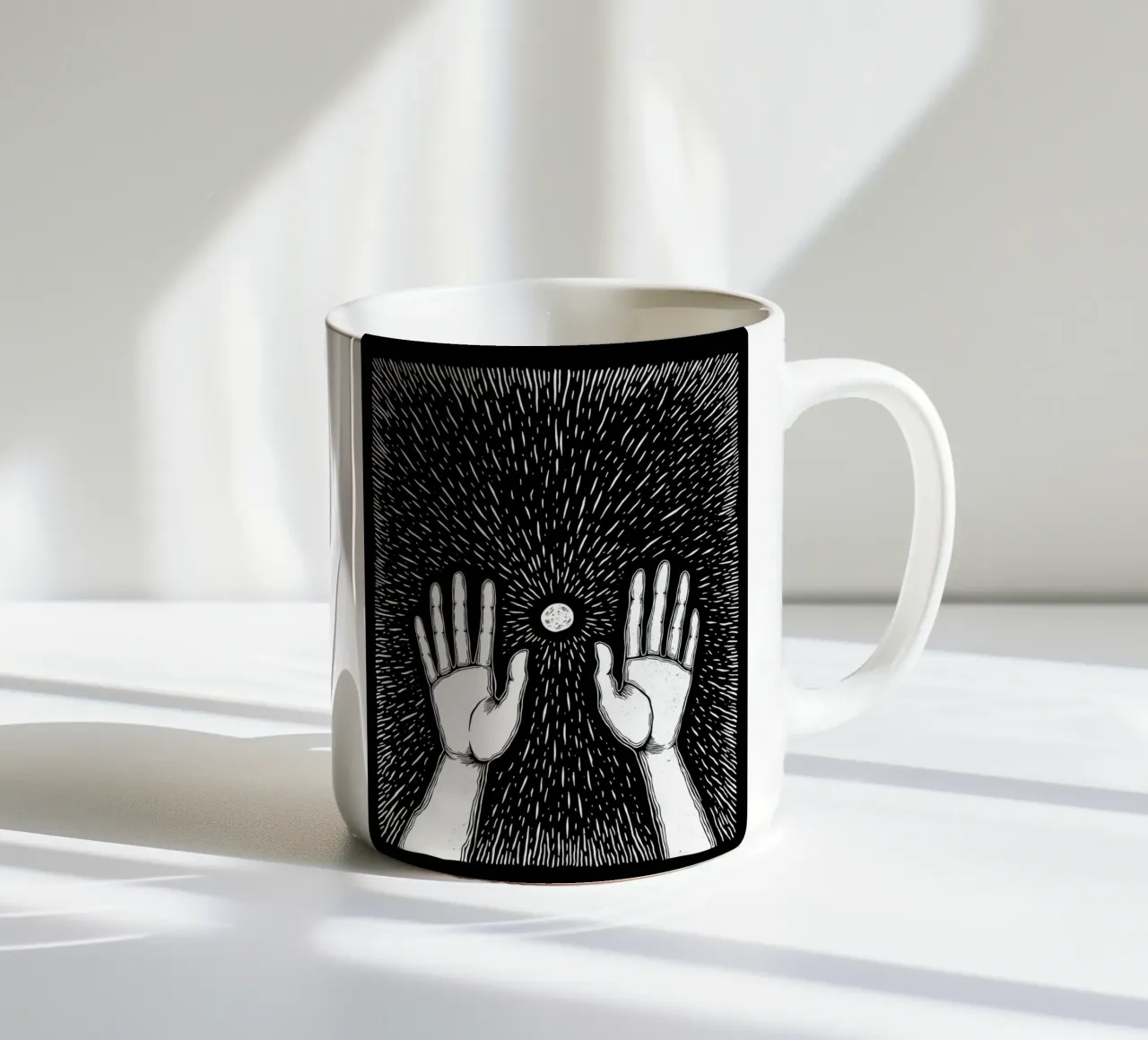 Reaching for the Stars tazza in ceramica da Indigo Rain