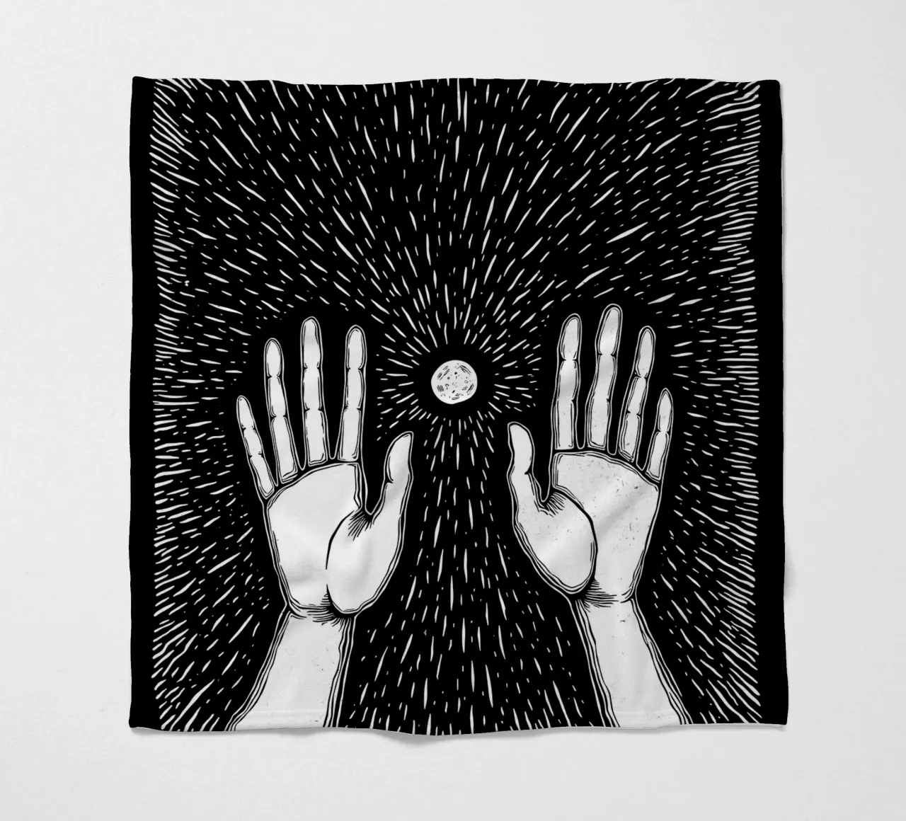 Reaching for the Stars coperta in pile da Indigo Rain
