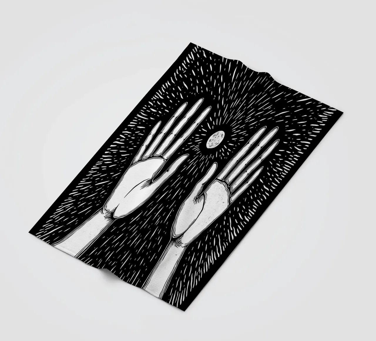 Reaching for the Stars coperta in pile da Indigo Rain