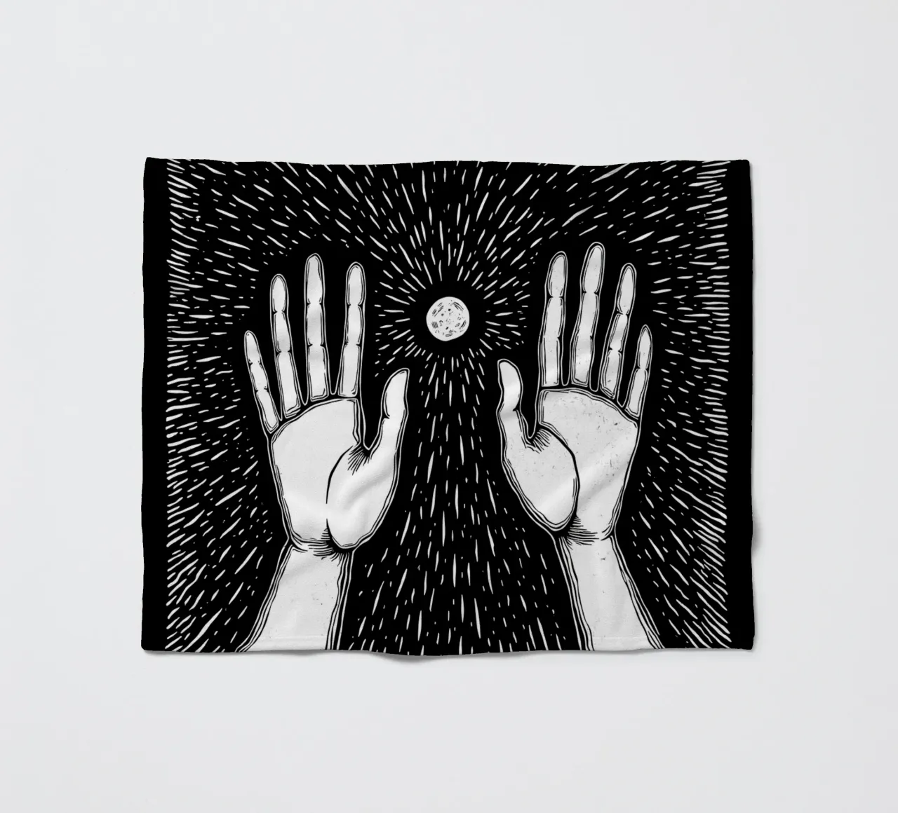 Reaching for the Stars coperta in pile da Indigo Rain
