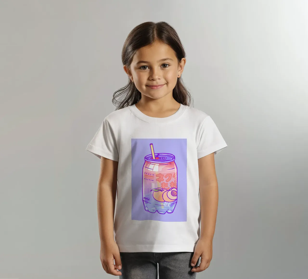 Peach Bubbles t-shirt bambini da Laura O'Connor