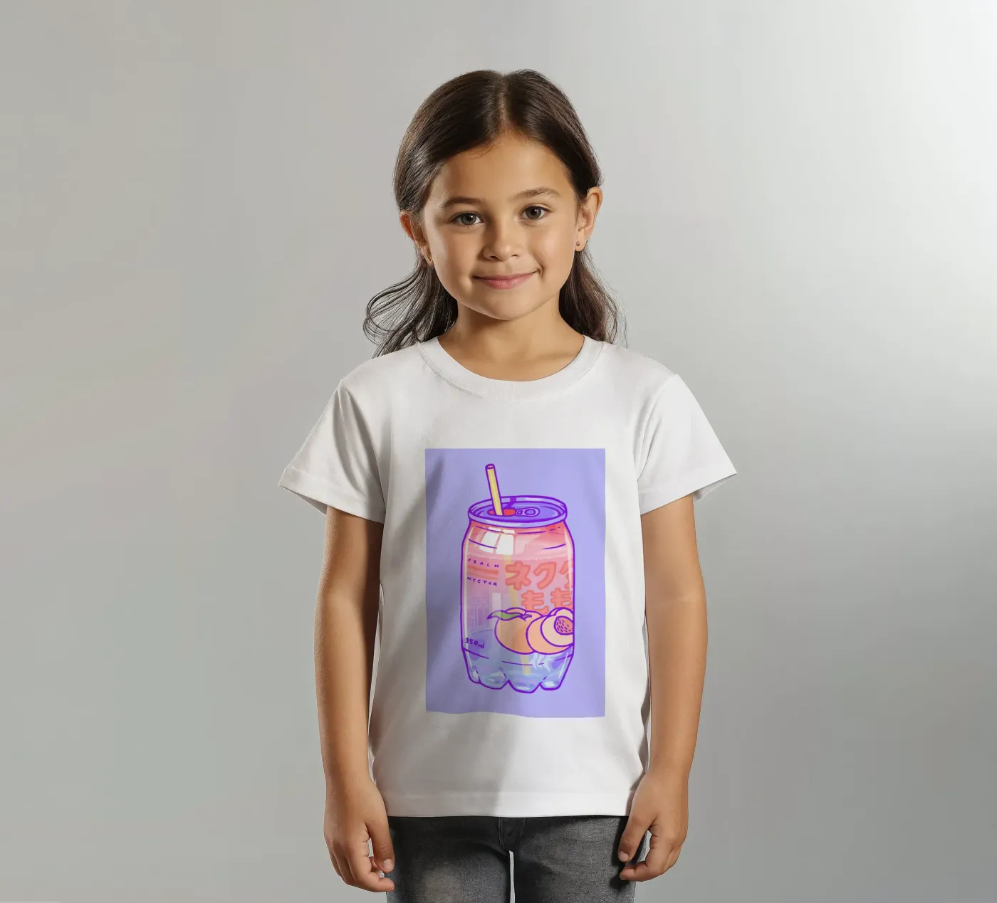 Peach Bubbles kinder t-shirt van Laura O'Connor