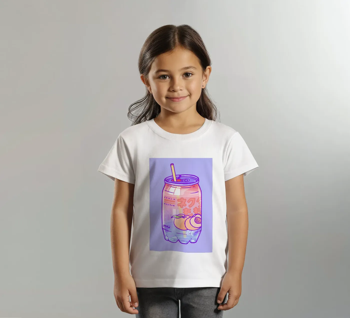 Peach Bubbles kinder t-shirt van Laura O'Connor